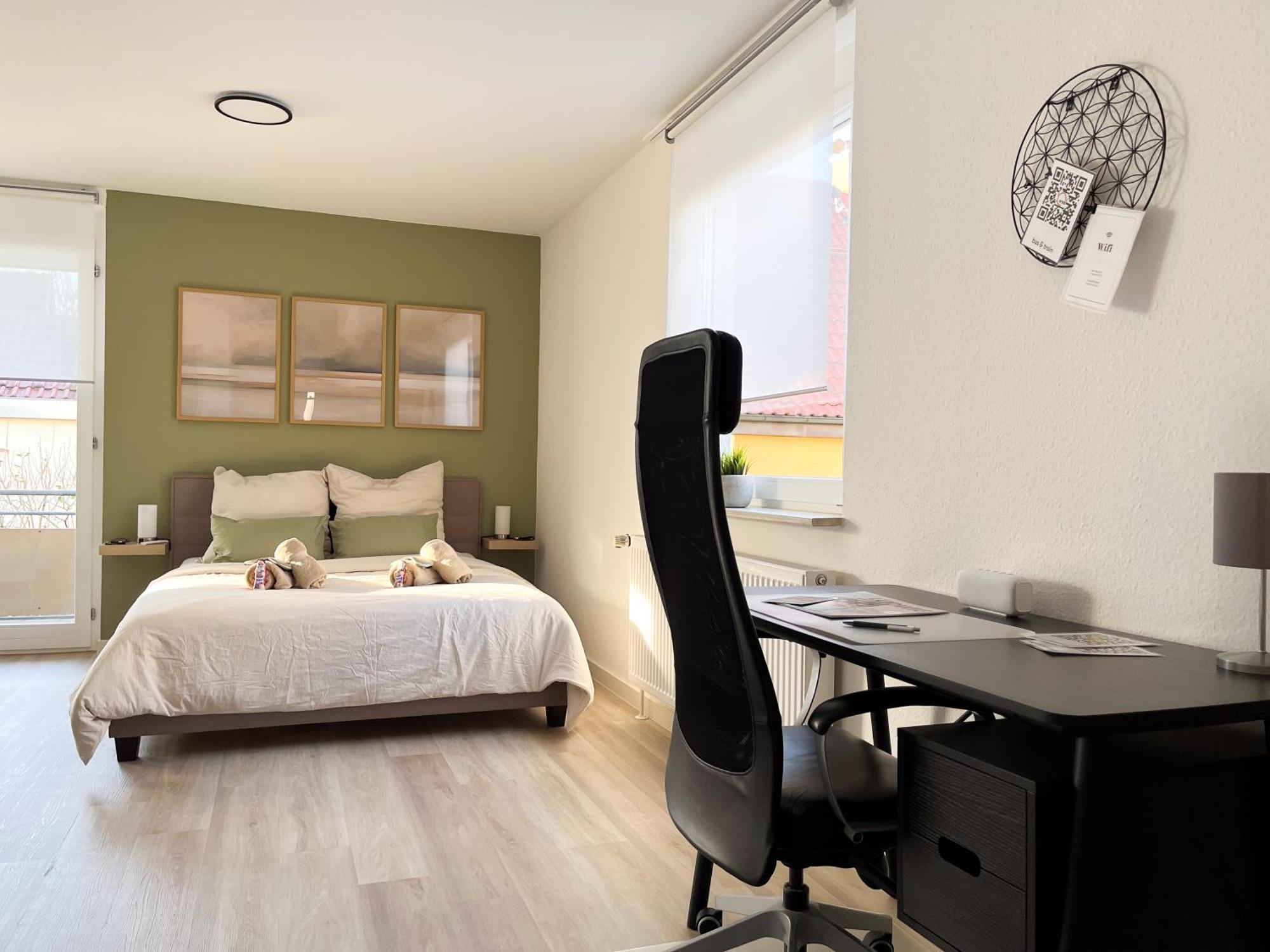 Lubu Stay Central, Cozy, With Workspace And Parking ルートヴィヒスブルク エクステリア 写真